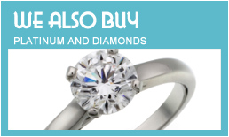 Platinum, Gold and Diamond Buyers - Best prices paid